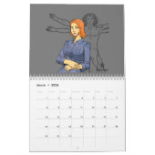 Calendrier My year with MonaLiza (Mar 2026)