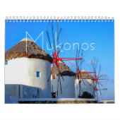 Calendrier Mykonos (Protection)