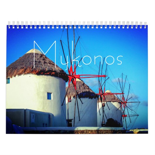 Calendrier Mykonos (Protection)