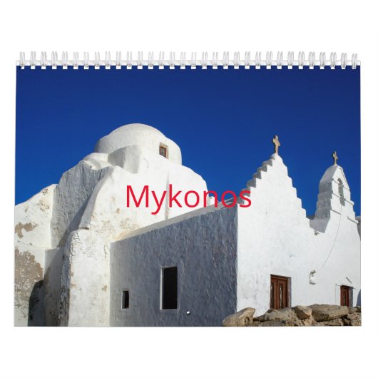 Calendrier Mykonos (Protection)