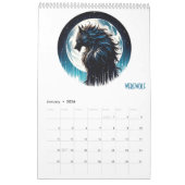 Calendrier Mystical Beast and Legends (Jan 2026)