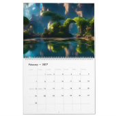 Calendrier Mystical Gardens par E.J. Gold (Feb 2027)