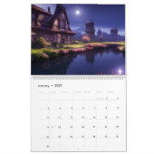 Calendrier Mystical Gardens par E.J. Gold (Jan 2027)