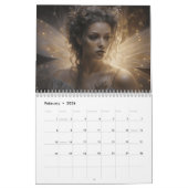 Calendrier Mystique Imaginaire Fairy Femmes 2024 (Feb 2026)
