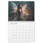 Calendrier Mystique Imaginaire Fairy Femmes 2024 (Jan 2026)
