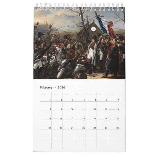 Calendrier Napoléon (Feb 2026)