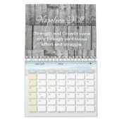 Calendrier Napoléon Hill 2025, Stength and Growth (Jan 2026)