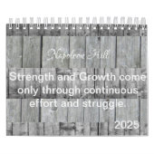 Calendrier Napoléon Hill 2025, Stength and Growth (Protection)