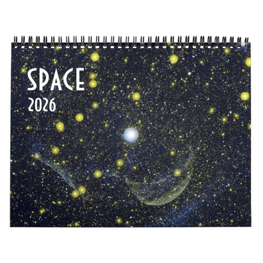 Calendrier NASA Space Universe Galaxy 2026 Calender (Protection)