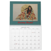 Calendrier . Natif américain art. (Jan 2027)
