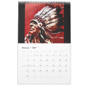 Calendrier Native American Chiefs Calendar (Feb 2027)