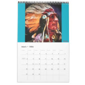 Calendrier Native American Chiefs Calendar (Mar 2026)