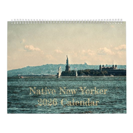 Calendrier Native New Yorker 2026 Calendar (Protection)