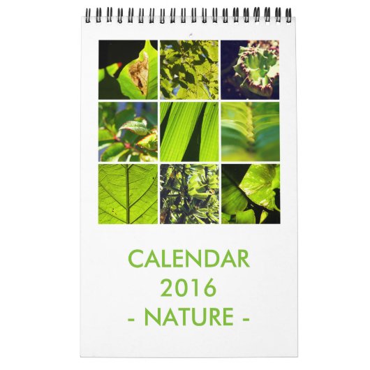 Calendrier Nature (Protection)