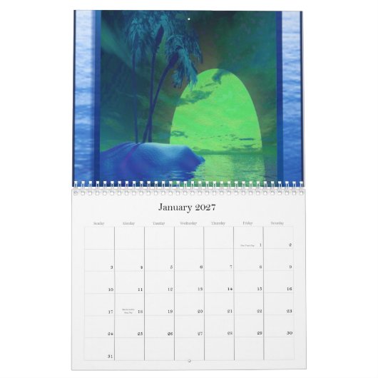 Calendrier Nature 2009 (Jan 2027)