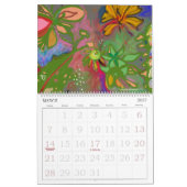 Calendrier Nature abstraite par Julie Richman (Mar 2027)