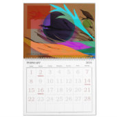 Calendrier Nature abstraite par Julie Richman (Feb 2026)