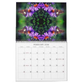 Calendrier Nature Art Patterns (Feb 2026)