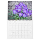 Calendrier Nature au Michigan (Jan 2027)