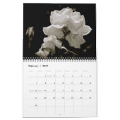 Calendrier Nature en noir et blanc (Feb 2027)