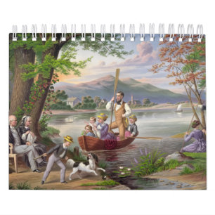 Calendrier nature et humour extérieur