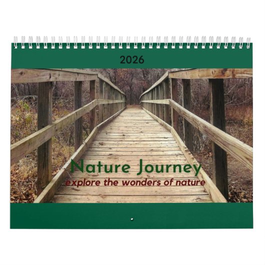 Calendrier Nature Journey Calendar (Protection)