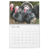 Calendrier Nature sauvage Turquie (Jan 2026)