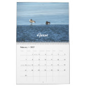 Calendrier naturel d'Adirondack (Feb 2027)