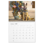 Calendrier « NE PAS CAResser » - Chiens de Travail (Jan 2027)
