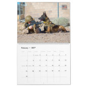 Calendrier « NE TOUCHEZ PAS » - Chiens de Travail (Feb 2027)