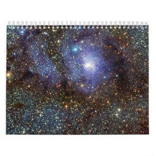 Calendrier Nébuleuse infrarouge des 8 M8 plus malpropres NGC