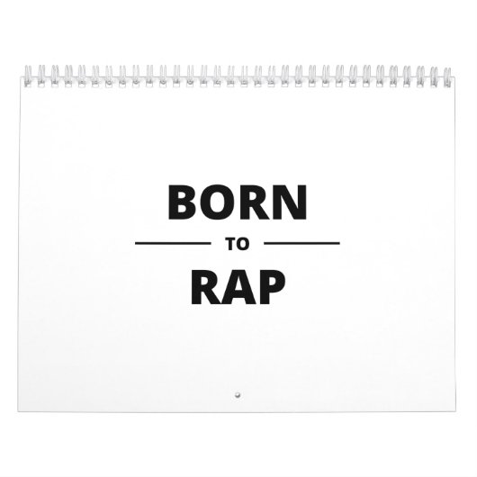 CALENDRIER NÉE À RAP (Protection)
