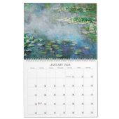 Calendrier Nénuphar Claude Monet (Jan 2026)