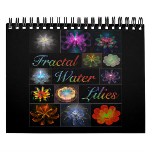 Calendrier Nénuphar de fractale