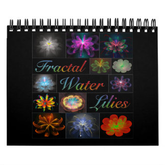 Calendrier Nénuphar de fractale