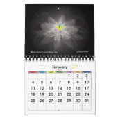 Calendrier Nénuphar de fractale (Jan 2026)