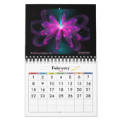 Calendrier Nénuphar de fractale (Feb 2026)