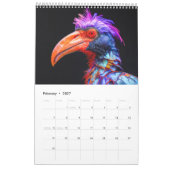 Calendrier Neon Fantasy Creatures – 2026 Calendar (Feb 2027)