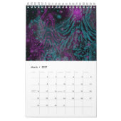 Calendrier néon mermaid calander (Mar 2027)