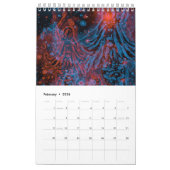 Calendrier néon mermaid calander (Feb 2026)