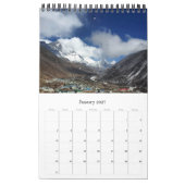 Calendrier Népal 2026 Calendrier, Sagarmatha / Everest Trek (Jan 2027)