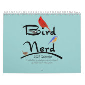 Calendrier Nerd d'oiseaux (Protection)