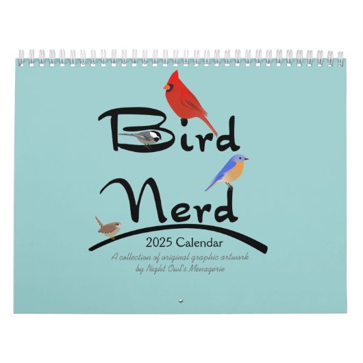 Calendrier Nerd d'oiseaux (Protection)