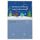 Calendrier Nerd d'oiseaux (Jan 2027)