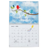 Calendrier Nerd d'oiseaux (Mar 2026)