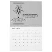Calendrier New Gothic Pagan Calendar (Mar 2027)