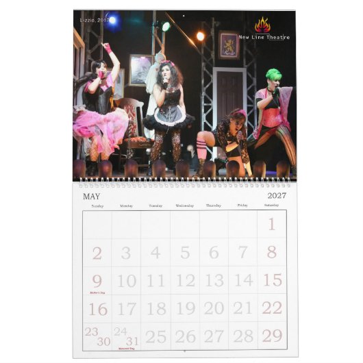 Calendrier New Line Theater 2024 (Mai 2027)