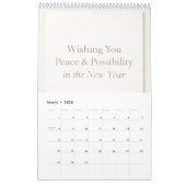 Calendrier New year calendar  (Mar 2026)