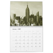 Calendrier New York (Jan 2027)