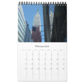 Calendrier new york 15 mois 2025 (Feb 2026)